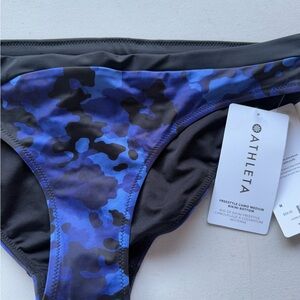 Athleta Blue Camo Bikini Bottom